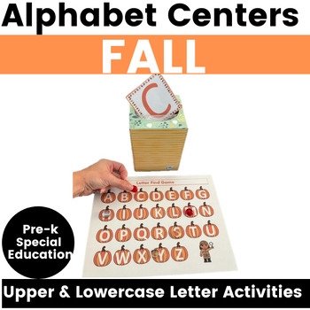 Alphabet Centers and Games Seasons Theme: Fall, Winter, & Spring - Image 2