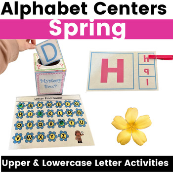 Alphabet Centers and Games Seasons Theme: Fall, Winter, & Spring - Image 4