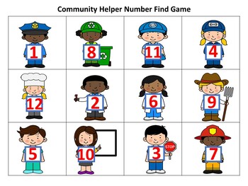 Community Helper Alphabet & Math Centers - Image 2