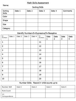 IEP Academic Editable Data Collection Forms - Image 4