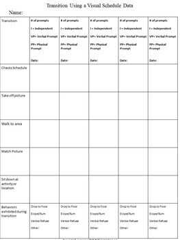 IEP Goals, Behavior, and Academic Skills Data Collection Sheets Forms - Image 3