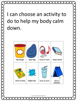 Calm Down Strategies, Social Story & Behavior Data Collection Form - Image 3