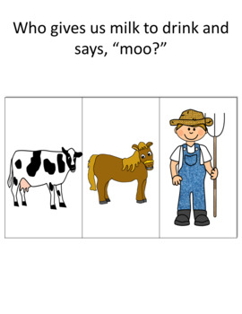Farm Animal Bundle of Centers, Adapted Stories, & Activities - Image 4
