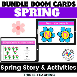 Spring Boom Cards Stories, Games, & Activities Bundle