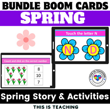 Spring Boom Cards Stories, Games, & Activities Bundle