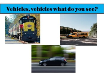 Transportation Bundle of Digital Boom Cards Story & Academic Activities - Image 2