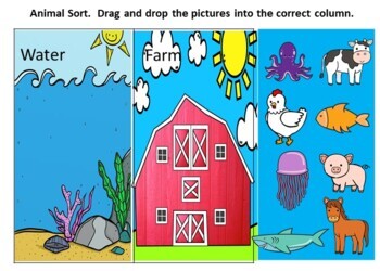 Animal Themed Digital Boom Cards Story & Activities - Image 2