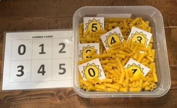 Sensory Bin Math Counting Number Activities - Image 2