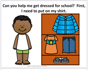 Back To School Circle Time Dressing Activities - Image 3