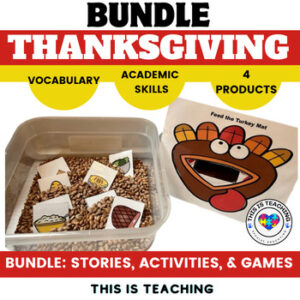 Thanksgiving Bundle of Activities, Centers, & Stories