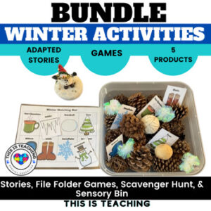 Winter Bundle of Activities, Games, & Stories