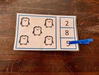 Winter Math & Alphabet Center Activities - Image 3